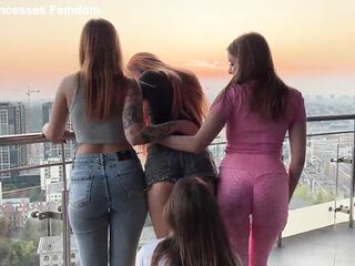 Public Group Booty Worship And Lesbo Face Banging Humiliation