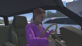 Dodge Caravan Cranking Template - Jamie in Fuzzy Slippers and a Bathrobe 1080p