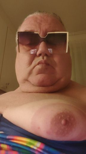 Gangstazz TITTY PUMP SHOW, SMALL CLIT AND MESSAGE FO YOU ALL BBC