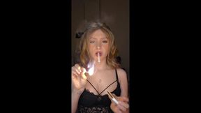40 cigarettes, Match Lightups, Very Sensual ;) muaa xx