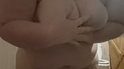 Slut pisses panties and shows off body