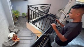 Horny Neighbor Catches Curvy KarenSleent and Uses Her Tight Body for Pure Filthy Pleasure
