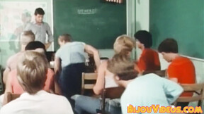 ”Vintage gay studs fucking bareback until sexy cum erupts”