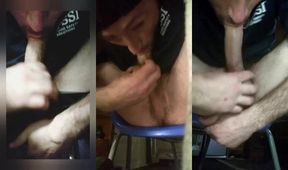 Best autofellatio deep self blowjob pure gay self suck raw solo HD