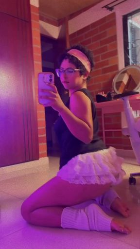 Female Onlyfans Model in Studio