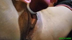 Close up Clit Vibe on Petite Pinay Volume 07