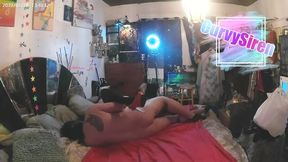 Cock Bitch Fucks ME in Latex PART 2 hot fucking kinky sex