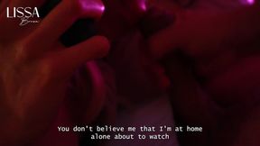 I Cheat on the Phone While Giving My Lover a Blowjob