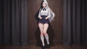 Spanking Stories #13: Confession of the Split-Haired Student