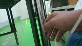 Playing with the Iron Curtain because it&#039;s so boring.