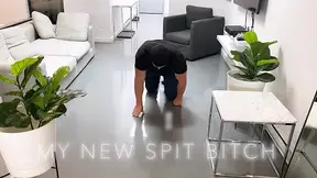 Spit Bitch: Lord Maria tests a new potential sub with spit, slapping, and degradation in this femdom scene