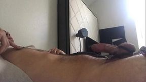 Cupid Gives Himself A Hot Nipple Orgasm