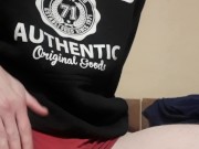 Russian boy huge cumshot. Dirty talk (Request). Verbal jerkoff.