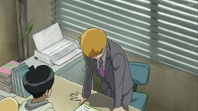 Reigen penetra a hoyuelo Mob Psycho 100 hentai