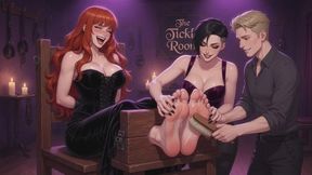 Tickling Stories #15: Confession from the Copper Goth in the Tickle Room