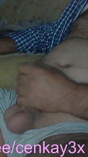 Straight Man Cums on Air
