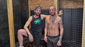 Bikey fucked raw by the sexy Arab Kalid