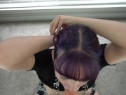 MissPrincessKay Kay's Bad Hair Day Messy Hair Deepthroat Hair Fetish