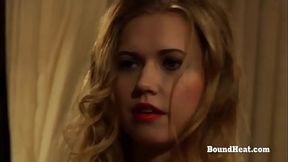 Sensual Lesbian Madame Masturbating And Orgasming In Hot Lingerie