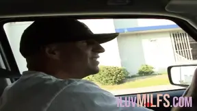 Busty MILF's big tits get a sloppy tit cumshot