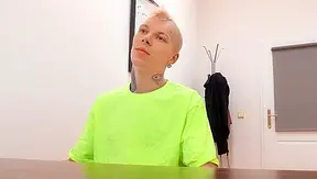Inked Blond Dude Nailed atDirty Scout Audition