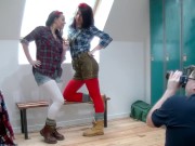 Carla Brown & Her Bestie Bryoni-Kate Pose In The Hottest Possible Way!