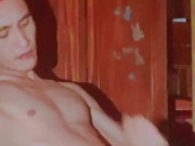 Midnight Jakol, Asian Boy Wanking for Client