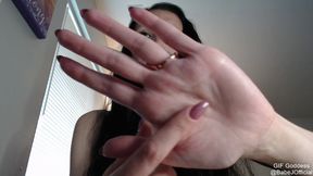 Hand Worship - Pink Nails