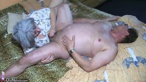Granny & Grandpa Share Young Woman: A XXX Tale