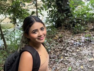 Stepsister rides my penis in a river in the Colombian jungle