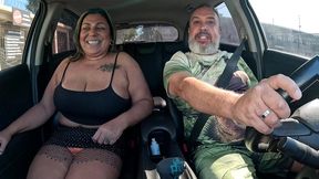 direto das baladas de swing para carona essa madura aprontou no carro - marcela moraes