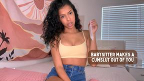 Sitter Makes A Cum Slut Out Of You Feat Aria Nicole 1080p