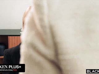 BLACKED Charming Duett Stefany Kyler And Lia Lin Take On Jason Luv's Huge BBC