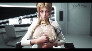 nier: automata commander white yorha commander erovirus