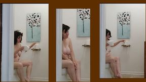 Sunday AM Urgent Pee and Dump w Extreme Nose Blowing Sinus Detox