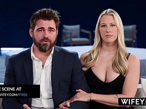 Wifey BBC Hungry Blonde Country Hotwife Gets Dicked Down Hard In Front Of Hubby