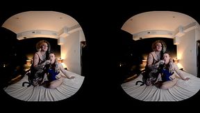 LIVIE BLAINN GIVES CUCKOLD TRAINING TO RUBY LIX