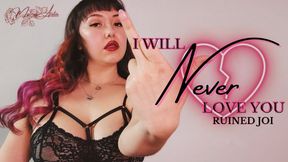 I Will Never Love You (Ruined JOI)