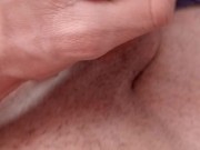 POLLA GRANDE Y VENOZA, MASTURBACION INTENSA, PRIMER PLANO