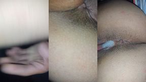 creampie in missionary b y my bbc bull while cuckold works