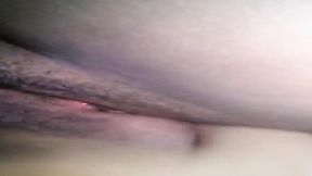 Hot young Asian girl shows off her perfect ass as she plays with a big dildo