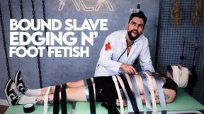 Doctor Hex ties up and examines his patient Tonny in a hot way (1080p) Gay Bondage - Gay Domination - Foot Fetish - Edging - Cum Control - Foot Worship - BDSM