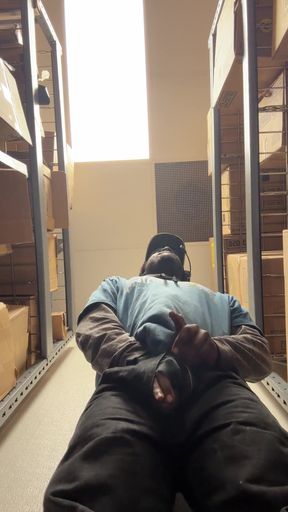 Gooning Out This Fat Load Of Nutty Nut While I'm At Work   Clip 1