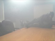 frogman gasses and humps his enemy in the boardroom