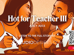 ASMR Audio Porn: Hot Male Dom Teacher Fucks His Student At Home - Anal Play & Sex Toy - Erotic Audio Roleplay for Women