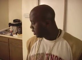 Threesome with black cocks