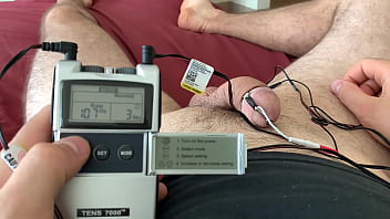 Estim orgasm attempt 2