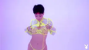 Mia Valentine in Neon Love - PlayboyPlus