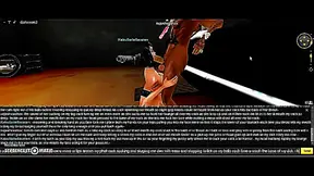 Anime Babe Seduces DMV Boss with Wild Blowjob in Immersive 3D Game Scene