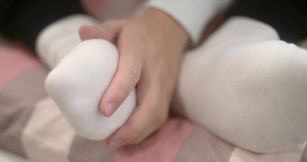 White Shirt Chokes Student Loan Foot Fetish Long Socks Thigh High Socks